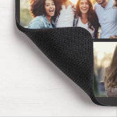 6個のフォトコラージュテンプレートの個人用設定 マウスパッド (コーナー)