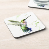 6個セットのコースター - ハミングバード コースター (左側)