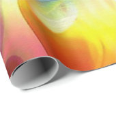 6光源の言語のチャクラ記号 ラッピングペーパー (ロールコーナー)