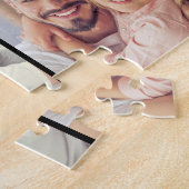 6写真おもしろいハッピーファーザーズデイコラージュ ジグソーパズル (側面)