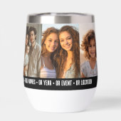 6写真テンプレートモダンミニマル文字オーバー写真 (背面)