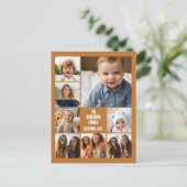 6写真テンプレート(2行文字) ポストカード (スタンド正面)