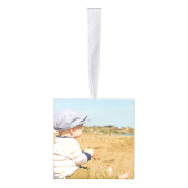 6写真パーソナライズされた家族コラージクリスマス キューブオーナメント (右)