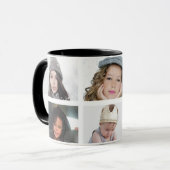 6写真フォトパーソナライズされた写真 マグカップ (正面左)