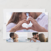 6写真初めてのクリスマスMr.And Mrs.金ゴールド シーズンカード (裏面)