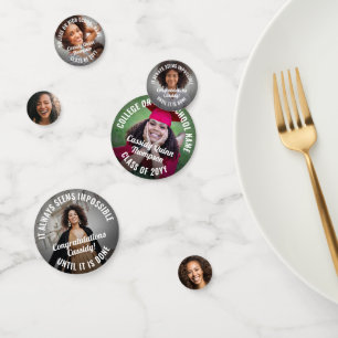 6写真卒業感動的写真 コンフェッティ