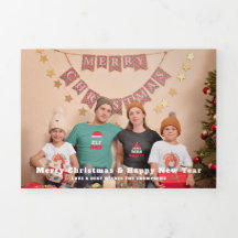 6写真年のビューでクリスマスニュースレターを結合