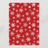 6写真素朴メリークリスマスグリーティング シーズンカード (裏面)