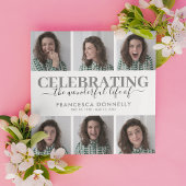 6写真葬儀記念 招待状