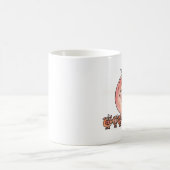 6匹の小さいブタ コーヒーマグカップ (中央)