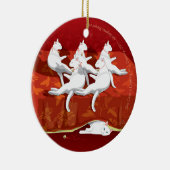 6匹の猫が横に… セラミックオーナメント (右)