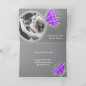 6周年結婚記念アメジスト カード (内部)