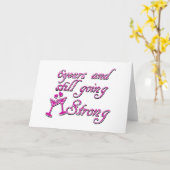 6周年結婚記念日 カード (黄色い花)