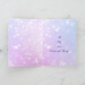 6周年記念デザイングリーティングカード カード (内部)