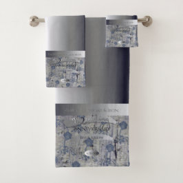 6周年記念結婚の砂糖とアイアンタオル バスタオルセット