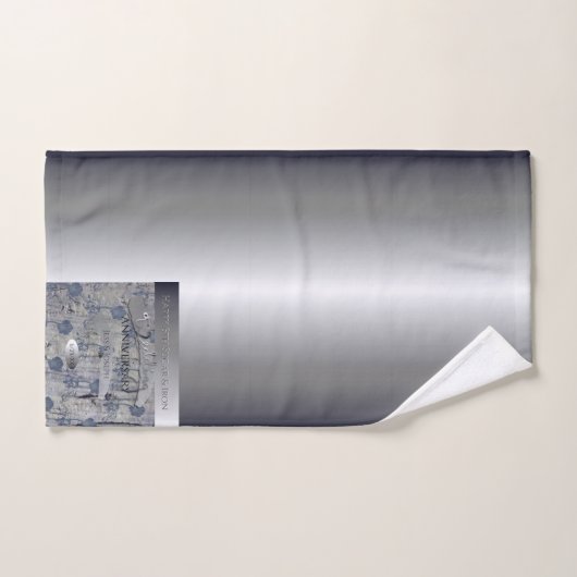 6周年記念結婚の砂糖とアイアンタオル バスタオルセット (ハンドタオル)