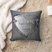 6周年記念結婚の砂糖と鉄 クッション (ブランケット)