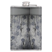 6周年記念結婚の砂糖と鉄 フラスク (裏面)