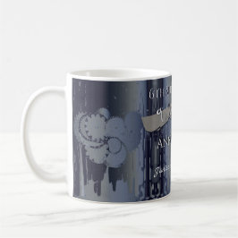 6周年記念結婚シュガー&アイアンスチームパンク コーヒーマグカップ