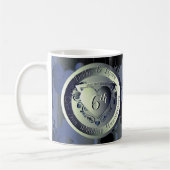 6周年記念結婚スティームパンクアイアンメダリオンC コーヒーマグカップ (左)