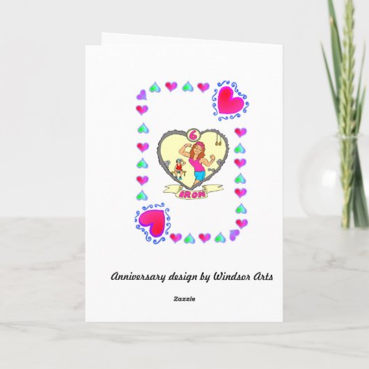 6周年記念 - 鉄 カード (裏面)