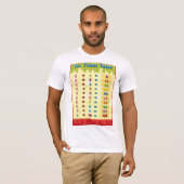 6回テーブルメニューTシャツ Tシャツ (正面フル)