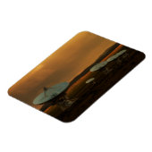 6基の衛星が一列に並ぶ マグネット (左側)