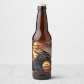 6太陽ののカスタマイズRagon Eclipse ビールラベル (正面)