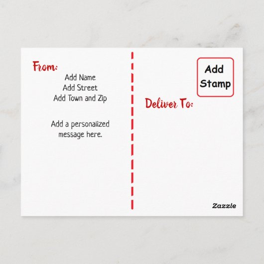 6威厳がある日はルートビールのフロート |レシピカード ポストカード (裏面)