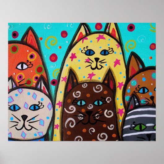 6子猫 ポスター (正面)