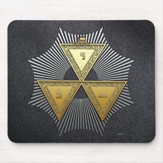 6学位秘書官 マウスパッド (正面)