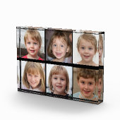 6家族のフォトコラージュを作成する フォトブロック (右)