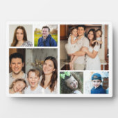 6家族の写真モダンコラージュを作成 フォトプラーク (正面)