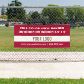 6'屋外または屋内ビニールバナーのカスタム看板 横断幕 (インサイチュ)