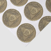 6年復興記念コイン 薄葉紙 (詳細)