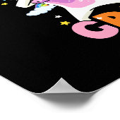 6年生のユニコーンハート1日目を潰す準備ができている ポスター (角)