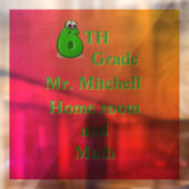 6年生の教室　６×６ ウィンドウサイン (シート2)