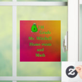 6年生の教室　６×６ ウィンドウサイン (ホーム)