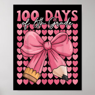 6年生の日100人かわいい弓100日目 ポスター