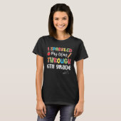 6年生の最終日かわいい6年生の最終日 Tシャツ (正面フル)