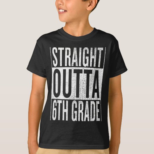 6年生を卒業したての中学生はかっこいい - Tシャツ (正面)