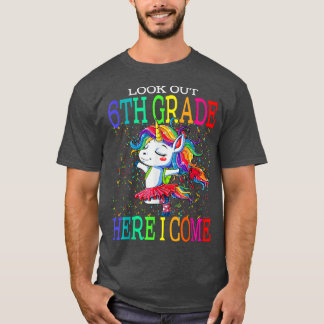 6年生を見て来Unicorn戻るSch Tシャツ