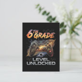 6年生ゲーマーの新学期 ポストカード (スタンド正面)