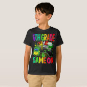 6年生ゲームオン新学期 Tシャツ (正面フル)