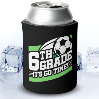 6年生サッカーサッカー初日新学期 缶クーラー