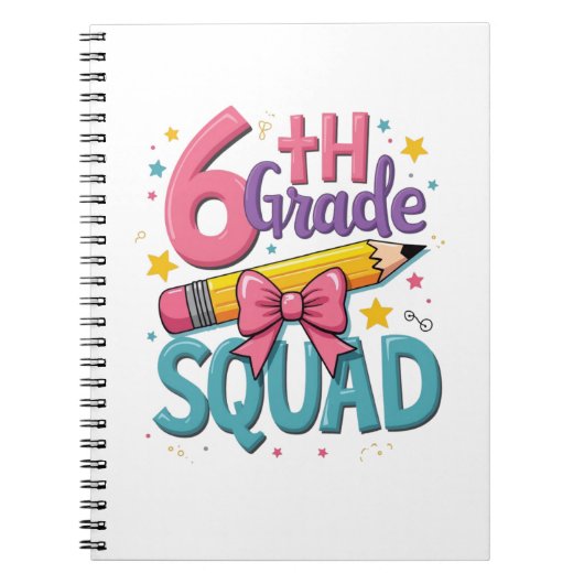 6年生チーム 新学期スタート！ ノートブック (正面)