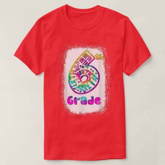 6年生ハロー6年生おもしろい分隊Scに戻る Tシャツ (デザイン正面)