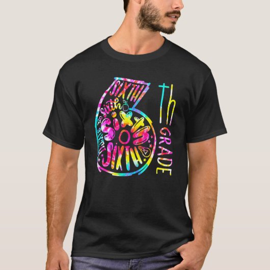6年生ハロー6年生スカッド新学期 Tシャツ (正面)