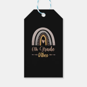 6年生ビーブレインボー6年生新学期 ギフトタグ