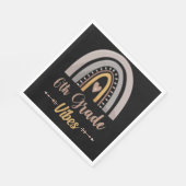 6年生ビーブレインボー6年生新学期 スタンダードランチョンナプキン (角)